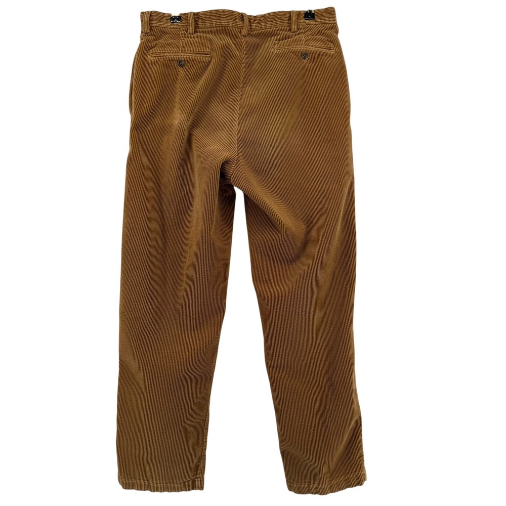 Vintage Polo Ralph Lauren Andrew Pant Tan Brown Corduroy Trousers Mens 35x31 - Picture 2 of 6